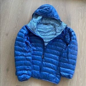 UNIQLO goose down puffer keith harring blue men x small
